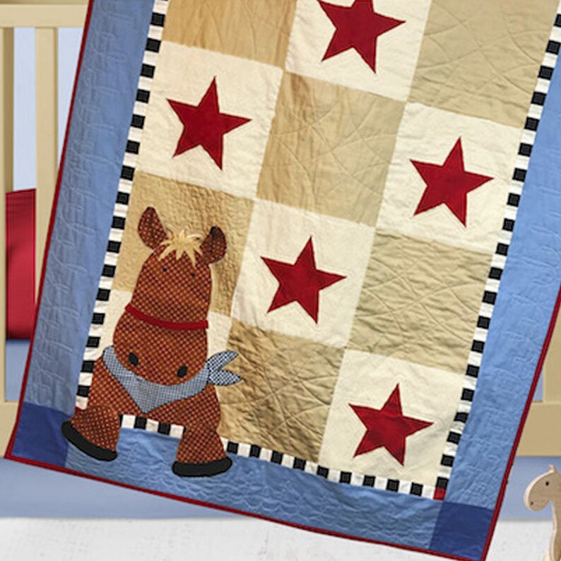 Henry Horse Quilt Pattern by the Quilt Factory/debra Grogan QF Etsy