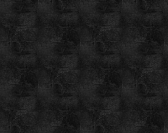 Falcon Ridge Texture Fabric // Northcott Studio 25134-99 Black by the Half Yard