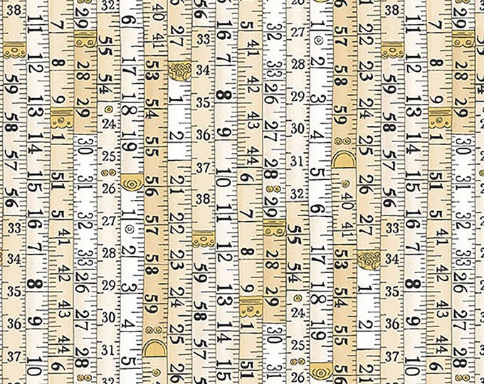 Atelier Measurements Fabric // Makower MU-136-Q by the HALF YARD