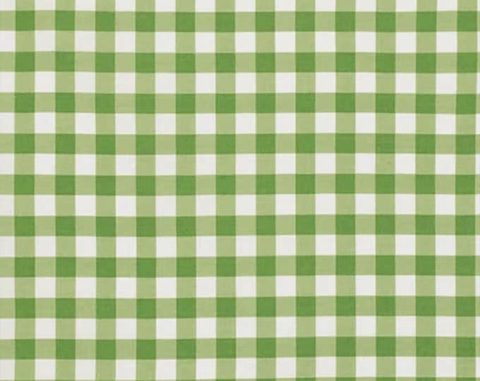 SALE Sweet Lady Jane Gingham Fabric // FreeSpirit PWJS054.GREEN by the Yard