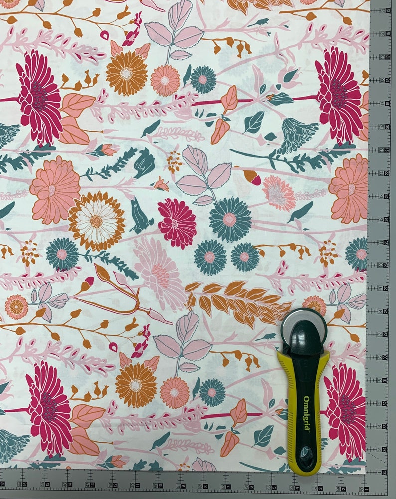 AGF Fusion Flower Field Fabric // Art Gallery FUS-BC-507 Bachelorette by the Half Yard image 4