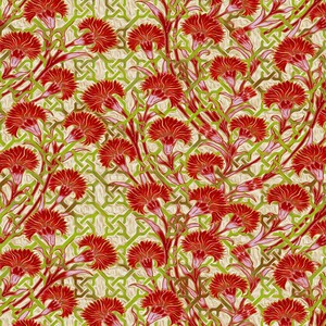 Pastiche Mum Trellis Fabric by Jason Yenter for In The Beginning by the Half Yard