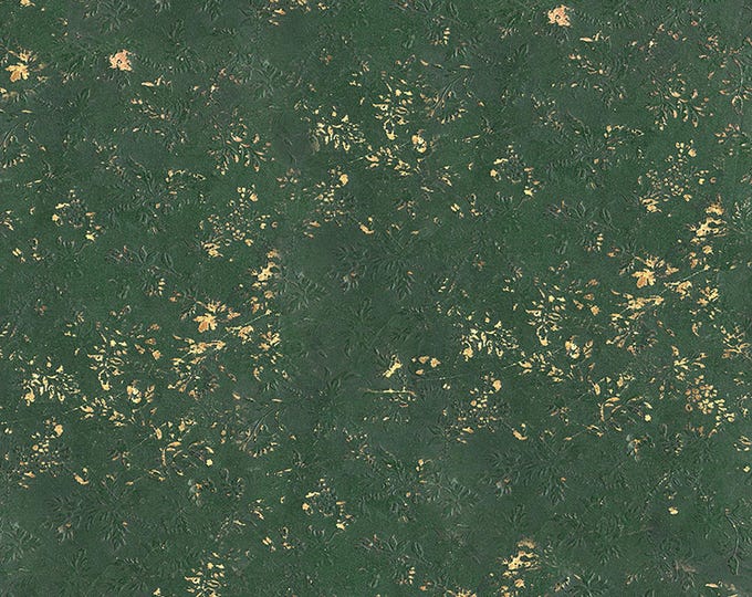 Tim Holtz Green Palette Vintage Fabric // FreeSpirit PWTH269.GREEN by the Half Yard