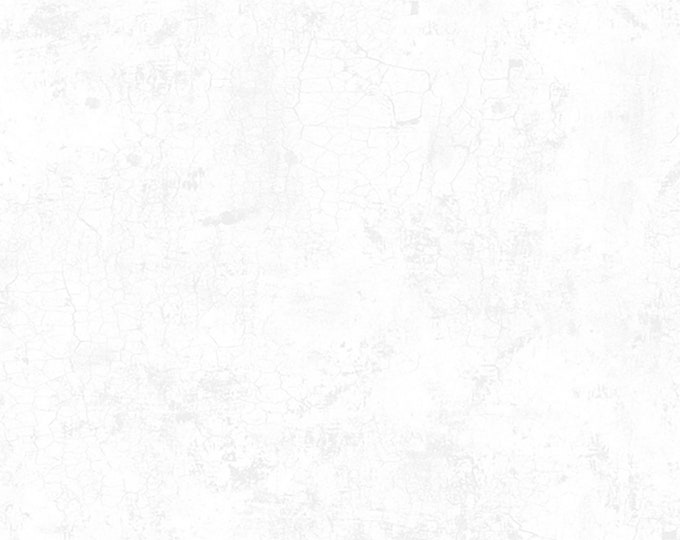 Essentials Crackle Fabric // Wilmington Prints 1077 89162 100 White on White by the HALF YARD