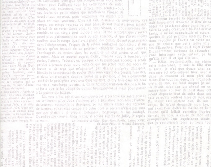 Compositions Newsprint Fabric // BasicGrey // Moda Fabrics 30451 12 by the HALF YARD