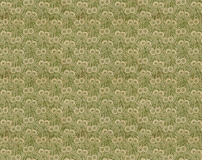 Tim Holtz Green Palette Tiny Print Fabric // FreeSpirit PWTH268.GREEN by the Half Yard