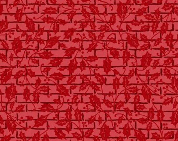 Winter Twist Grid Fabric // Jason Yenter // In The Beginning Fabrics 5WT-1 Red by the HALF YARD