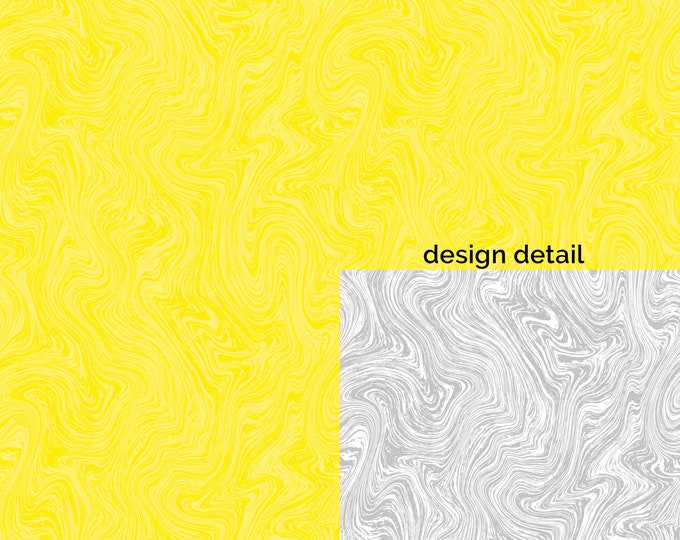 Fluid Texture Fabric // Patrick Lose Fabrics 10070-51 Lemonade by the Half Yard