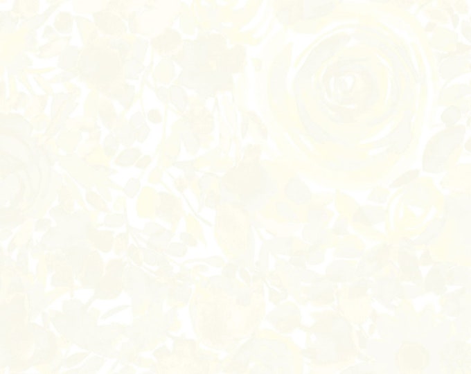 Zinnias in Bloom Tonal Roses Fabric // Sue Zipkin // Clothworks  Y2783-1 by the Half Yard