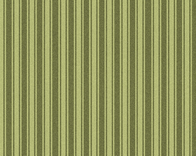 Wild Rose Flannel Tonal Stripe Fabric // Maywood Studio MASF7895-G by the Half Yard