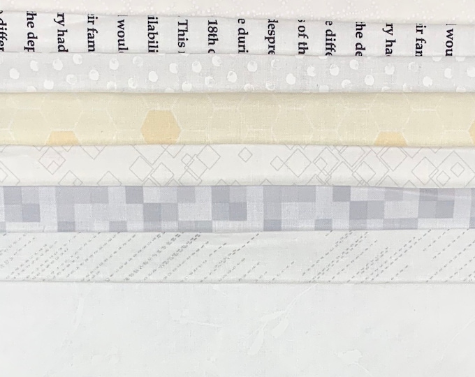 SALE Starter Kit // Collage Cuts Low Volume Backgrounds // Art Gallery // Benartex // RJR // Red rooster // Maywood // Kanvas // Art Gallery