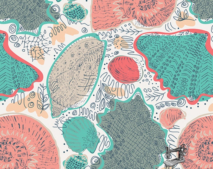 AGF Coastline Conchology Dune Fabric // Art Gallery by the Half Yard