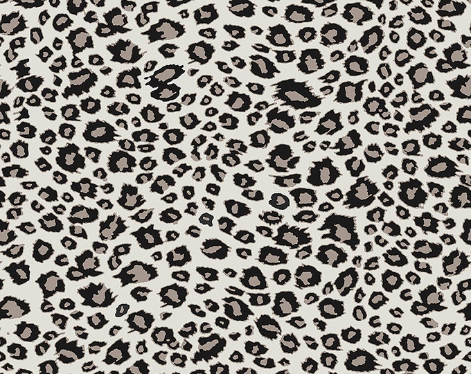 Animal Kingdom Leopard Fabric // Riley Blake Designs C695 by the Half Yard