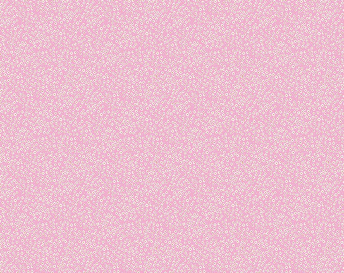 Wild Bouquet Bitty Flowers Fabric // Riley Blake Designs C7476 Pink by the Half Yard