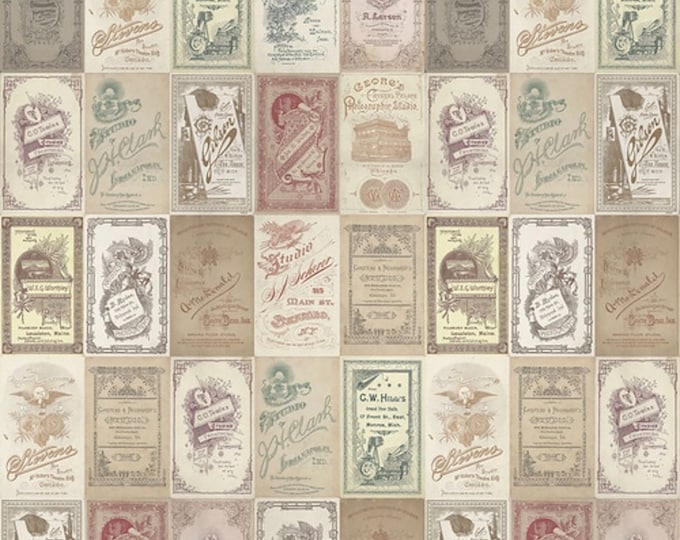 Tim Holtz Foundations Photo Card // FreeSpirit PWTH013.MULTI by the Half Yard