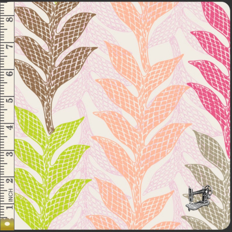AGF Naturella Pink Lamina Fabric Glow Palette Art Gallery NA 5804 by the Half Yard