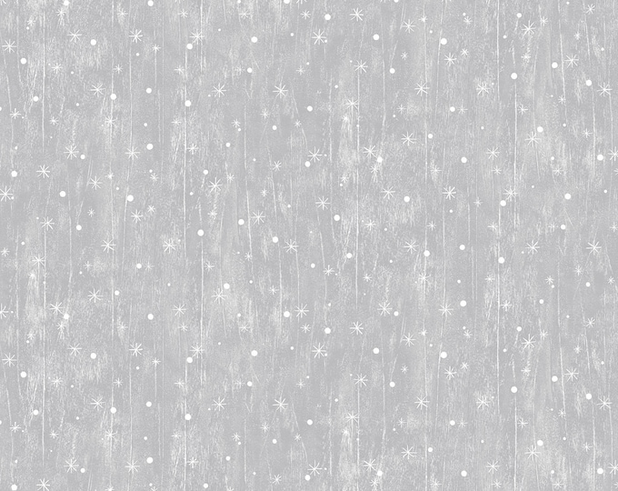 Jolly Lane Snowflake Fabric // Benartex 13583-08 by the Half Yard