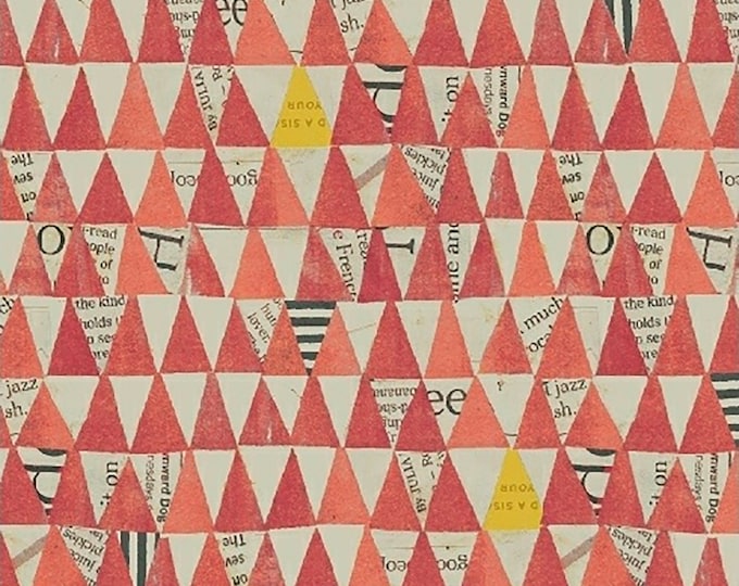 Wonder Stacked Triangle Fabric // Carrie Bloomston // Windham 50521-6 by the Half Yard