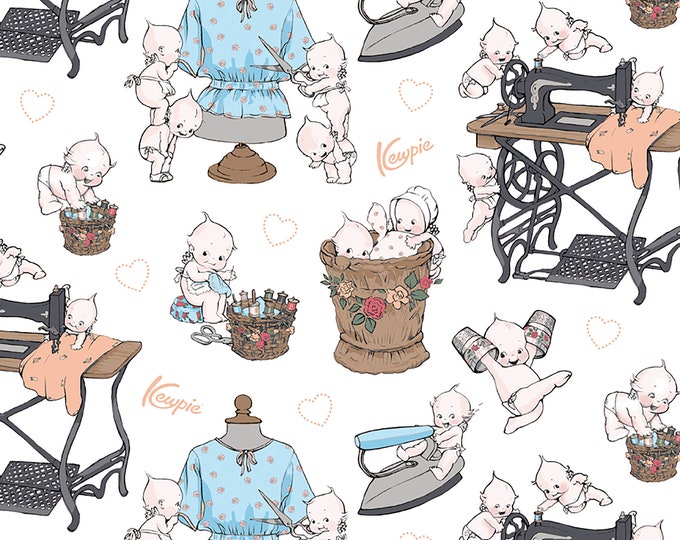 Sew Kewpie® Main Fabric // Riley Blake Designs C10540 Cloud by the HALF YARD