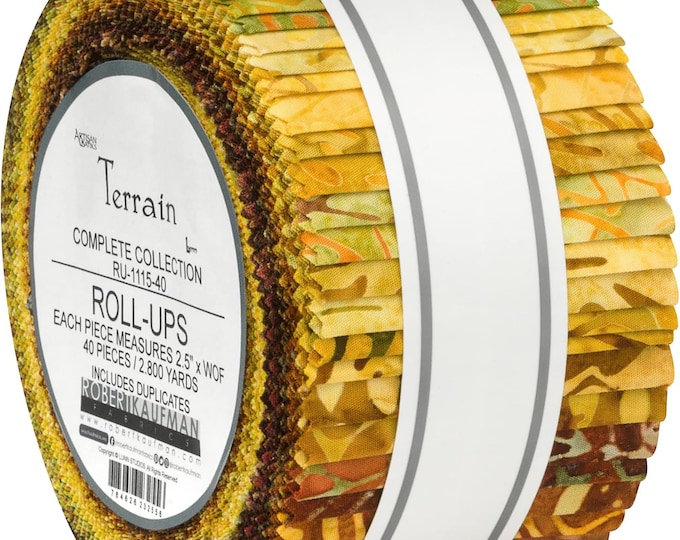 Artisan Batik Terrain Roll Up // Robert Kaufman Fabrics RU 1115-40