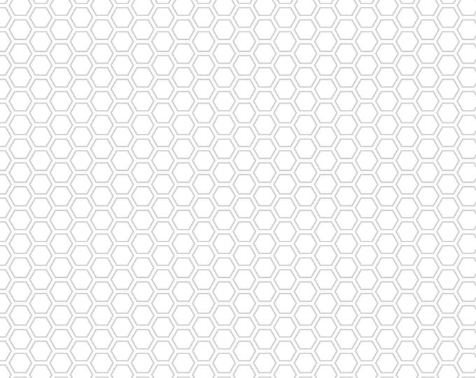 Vintage Flora Honeycomb Fabric // Maywood Studio MAS10335-K by the HALF YARD