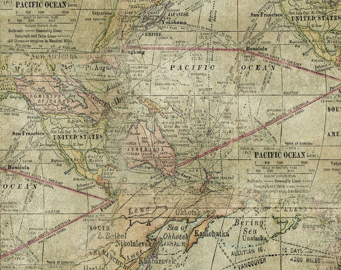 Tim Holtz Foundations Expedition Fabric // FreeSpirit PWTH016-MLT by the Half Yard