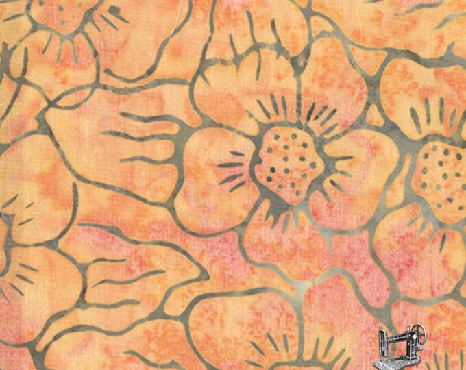 Fresh Batiks Fabric // Clothworks FB028-35 by the HALF YARD