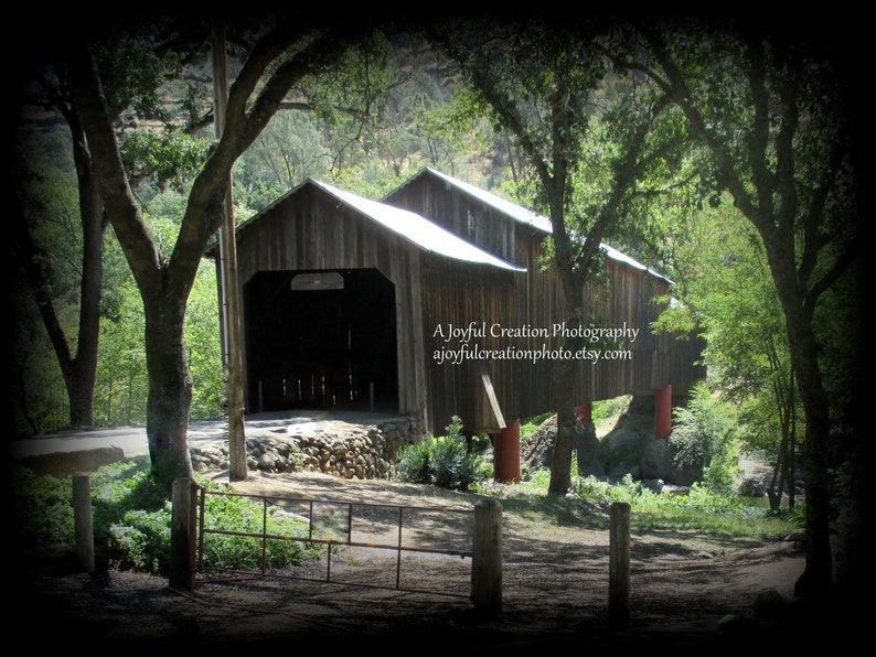 HONEY RUN BRIDGE Chico, Californië afbeelding 1