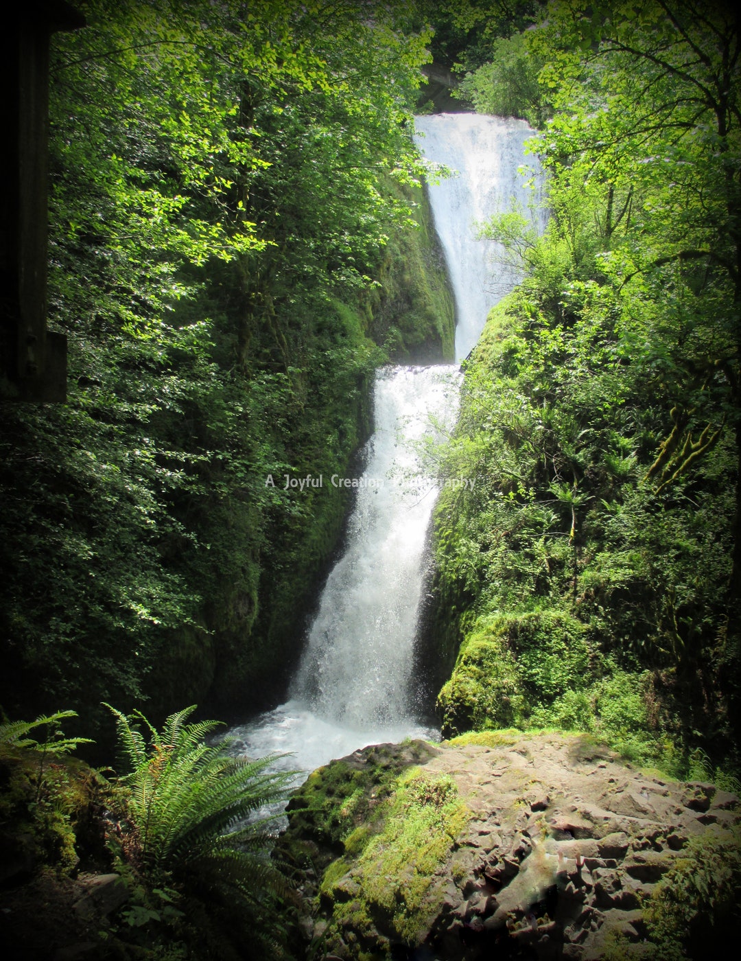 Oregon Bridal Veil Falls Bridal Veil Falls Oregon Oregon Etsy