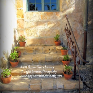 SANTA BARBARA MISSION - Santa Barbara, Ca   11 x 14 photograph