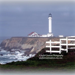 POINT ARENA LIGHTHOUSE - Point Arena, California  11x14 photograph