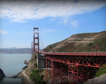 GOLDEN GATE BRIDGE - San Francisco, Ca.  11x14 photograph