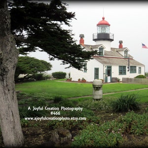 POINT PINOS LIGHTHOUSE - Pacific Grove, California  11x14 photograph