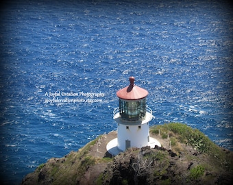 MAKAPU'U LIGHTHOUSE - Oahu, Hawaii  5 x 7 photograph