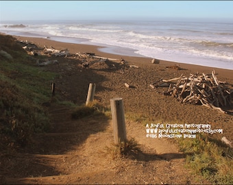 MOONSTONE BEACH - Cambria, Kalifornien 8x10 Fotografie
