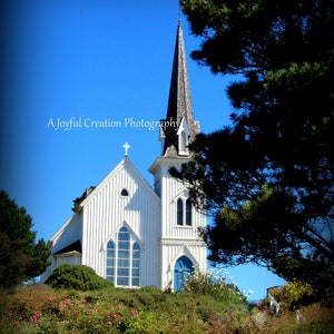 CHURCH - Mendocino, California