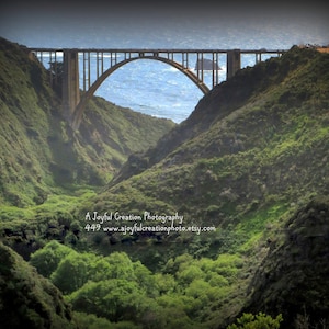 PACIFIC OCEAN - Big Sur, California  11x14 thin wrap canvas