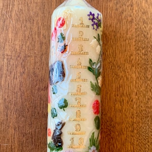 Vintage 60’s German Or Austrian Life Light Birthday Candle