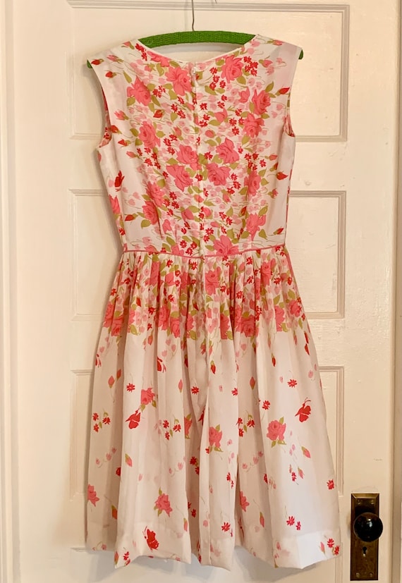 Vintage 60’s R & K Original Pink Floral Dress - image 6