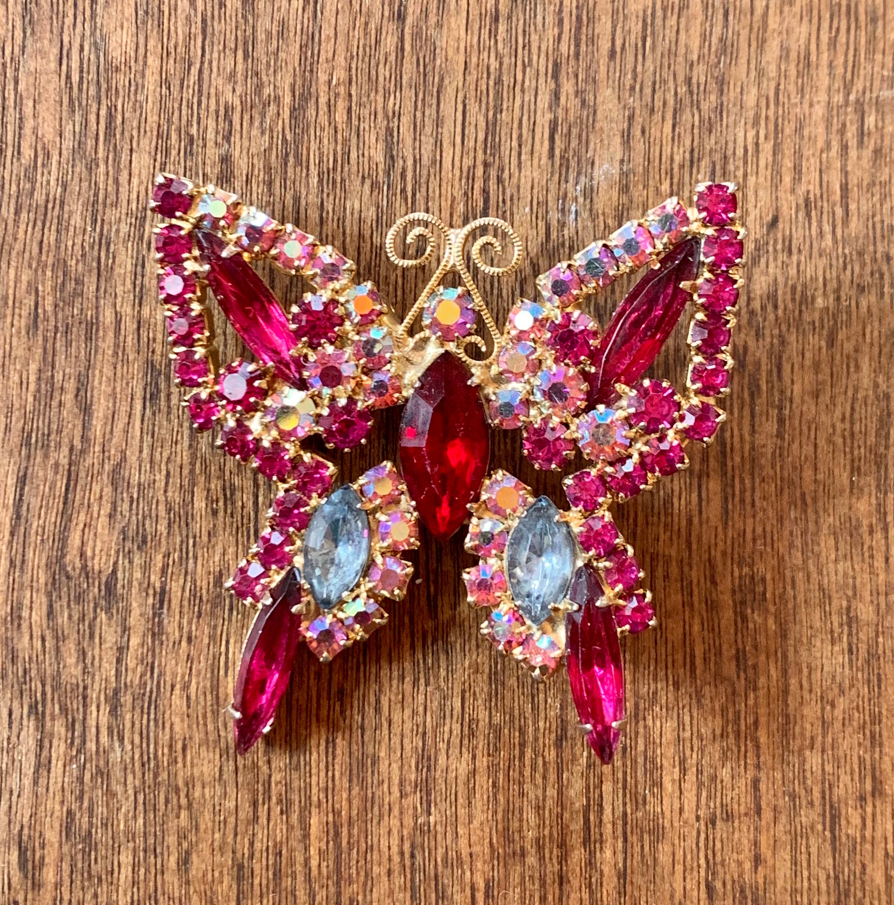 Juliana online butterfly brooch