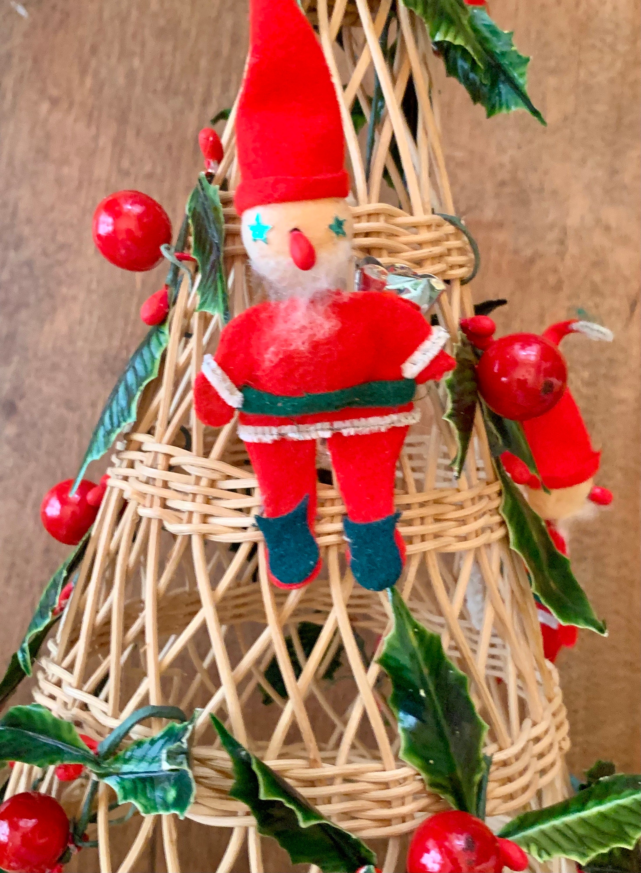✳︎フランスヴィンテージ Christmas tree✳︎ ✳︎フランスヴィンテージ Christmas tree✳︎ 5 FT X 4 FT Red