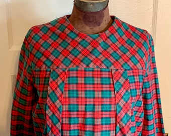 Vintage 1960’s Plaid Dress