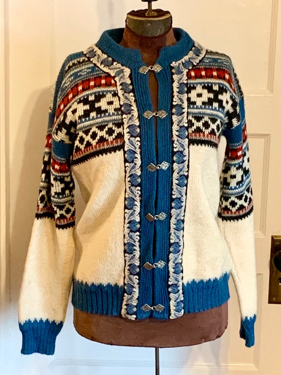 Vintage 60’s/70’s Gann Wool Nordic Sweater - image 2