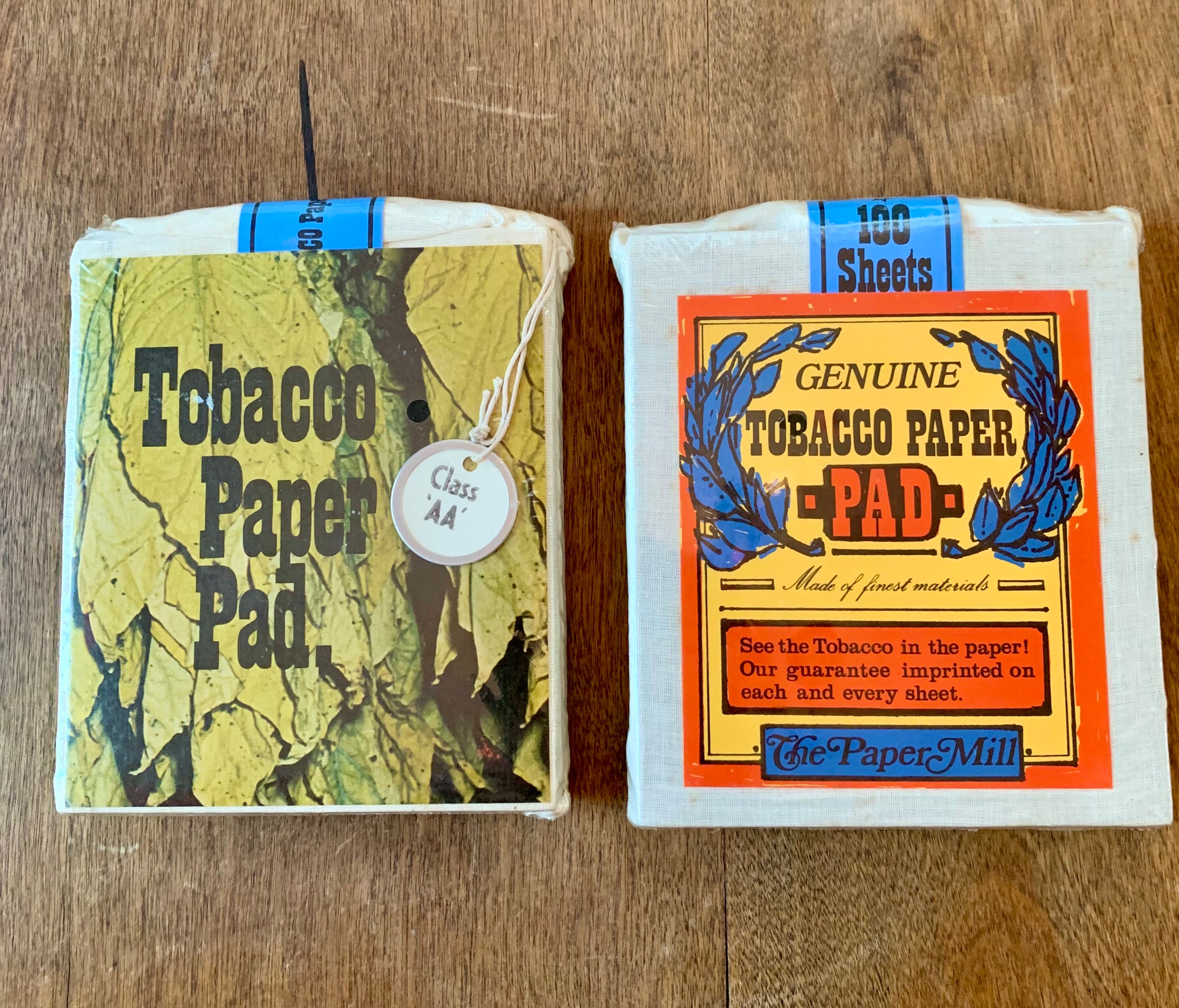 Vintage Tobacco Paper Pad