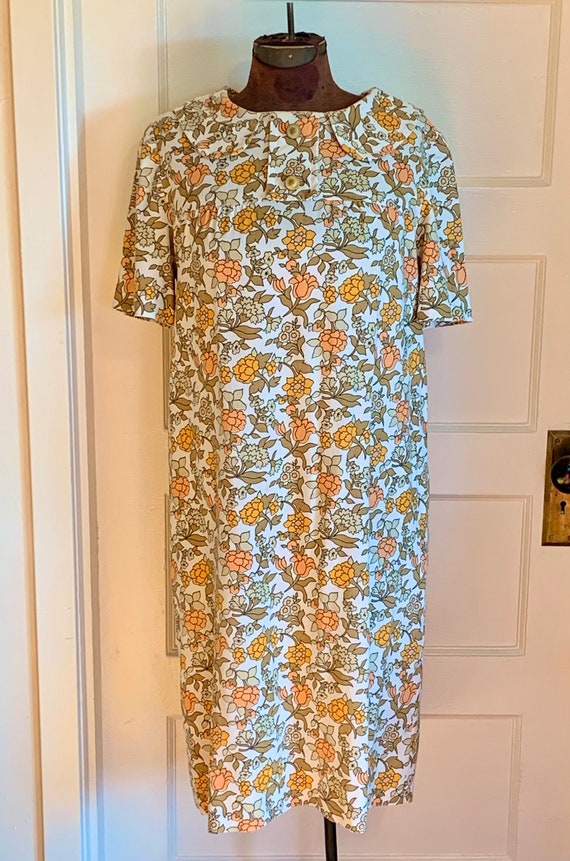 brown and cream floral dress Baltic Born Womens Katherine Maxi Dress | Cream + Rust Floral
