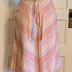 Vintage 70s Young Timer Chevron Skirt