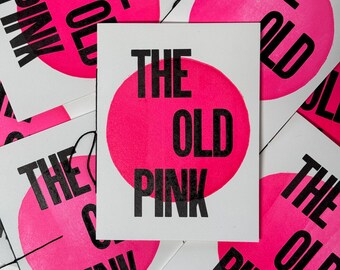 The Old Pink Elegy/Eulogy Booklet