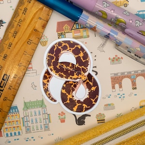 Sand Boa Reptile Vinyl Sticker