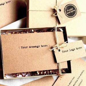 Personalized gift - Box of custom cards - Corporate gift ideas - Christmas gifts - Stocking fillers - office gift - appreciation gift
