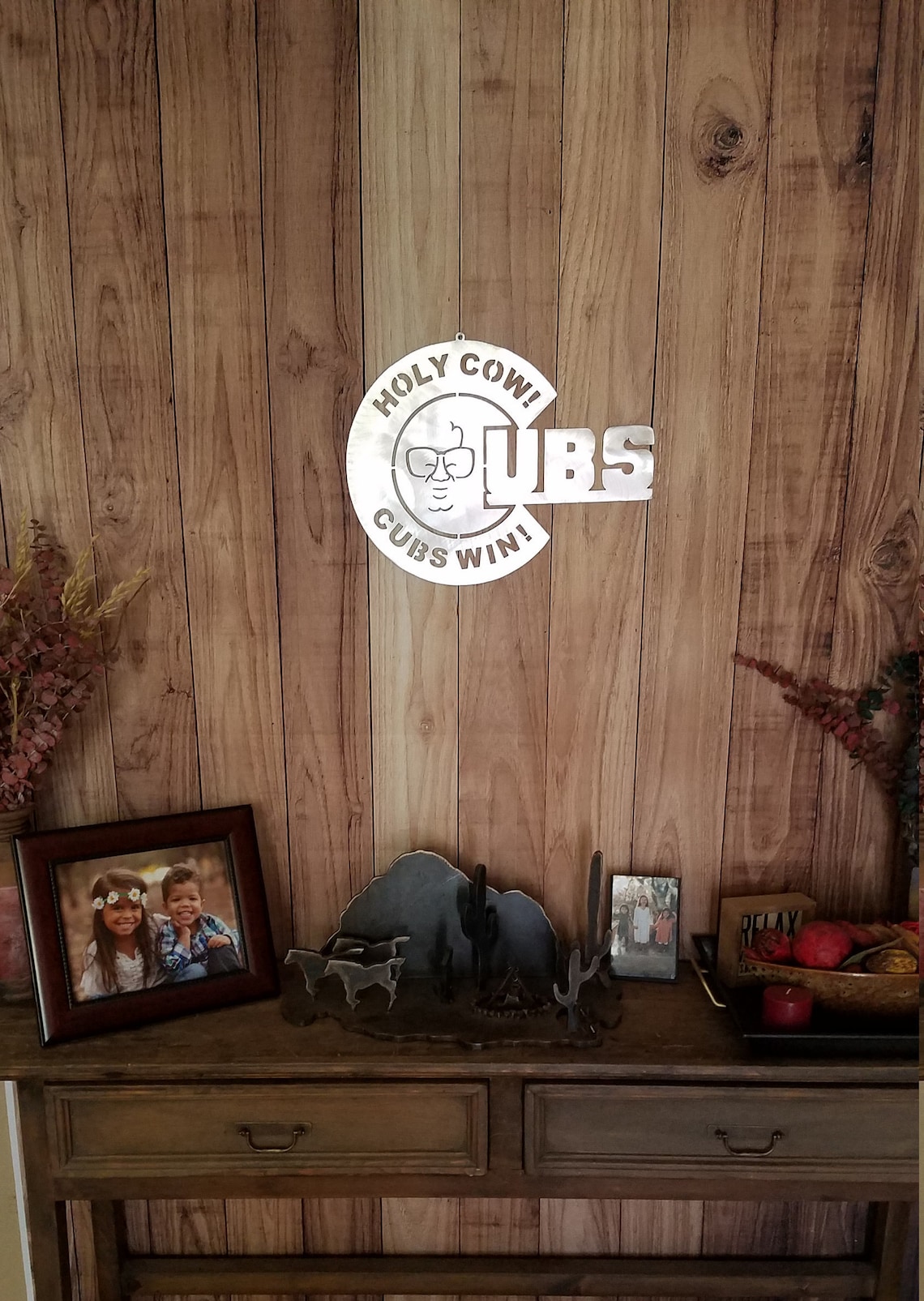 Holy Cow Cubs Win Harry Caray Chicago Cubs Base Ball Logo | Etsy